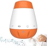 Einschlafhilfe Baby Und Kleinkind mit 6 Beruhigender Geräuschen- White Noise Machine Als Schlafhilfe USB-Aufladung für Zuhause, Baby & Reisen