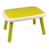 Smoby - Kid Tisch Grün – Design Kindertisch für Kinder ab 18 Monaten, für Innen und Außen, Kunststoff, ideal für Garten, Terrasse, Kinderzimmer