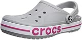 Crocs Unisex Adult Bayaband Clog, Black/White, 39/40 EU
