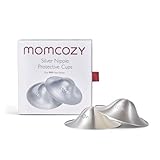 Momcozy 999 Silver Nursing Cups Original Perforated Breathable Design, Silver Nipple Cover for Breastfeeding Essential, Silver Nipple Shield for Nursing Newborn, Metal Nipple Shields, XXL Size