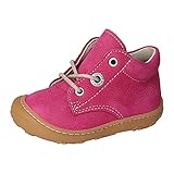 RICOSTA Mädchen Boots CORY von Pepino, Weite: Mittel (WMS),terracare,Kinderschuhe,schnürstiefel,Booties,Leder,Kids,pop (320),21 EU / 4.5 Child UK