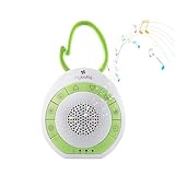 MyBaby SoundSpa Einschlafhilfe Baby - Sound machine, weißes Rauschen & beruhigende Klänge für Kinder & Erwachsene, White Noise Machine Baby mit Timerfunktion & Soundtherapie - Ideal zum Reisen