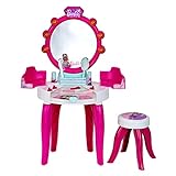 Theo Klein 5328 Barbie Schönheitsstudio mit Licht- und Soundfunktion | Schwenkbare Ablageflächen und Spiegel | Mit Styling-Zubehör | Spielzeug für Kinder ab 3 Jahren