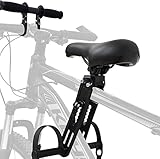 Taloit Front Fahrradsitz für Kinder, mit Lenker Fahrradsitz, abnehmbaren Fahrradsitzen, Mountainbike Kindersitz, kompatibel mit allen MTB Erwachsenen schwarz