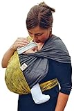 Babytuch® Tragetuch Baby Neugeboren, ohne Binden [3 Trageweisen] 100% Baumwolle - Made in Austria | Koala Tragetuch Baby ohne Binden | Babytragetuch