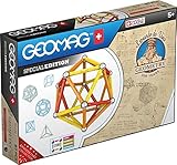 Geomag Sonderedition 783 - Leonardo Magnetische Geometrie - Magnetische Konstruktionen - Leonardo Da Vinci - Lernspielzeug für Kinder - 67-teilige Box