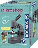 KOSMOS 636098 Mikroskop Experimentierkasten für Kinder, Schüler Mikroskop, Mikroskop für Kinder ab 10 Jahre, Geschenk für Kinder, KOSMOS Mikroskop für Kinder ab 10 Jahre