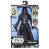 Star Wars Galactic Action Darth Vader, 30 cm große interaktive elektronische Action-Figur, Spielzeug für Kids ab 4