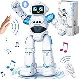 VATOS Roboter Spielzeug für Kinder ab 3-12 Jahre - Ferngesteuerter Roboter, Gestensteuerung Programmierbare RC Roboter Spielzeug Dancing Walking Smart Robot Jungen Mädchen Geburtstag Geschenk