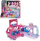 Hatchimals Rainbowcation Camper, Wohnmobil-Spielset mit 6 CollEGGtibles-Figuren und Zubehör, Spielzeug für Mädchen ab 5 Jahren