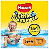 Huggies Little Swimmers Einweg-Schwimmwindeln, Größe 5 – 6 – 33 Hose Total
