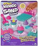 Kinetic Sand Einhorn Back Set - mit 454 g original kinetischem Sand aus Schweden und viel Zubehör für sauberes, kreatives Indoor-Sandspiel und Rollenspiel, für Kinder ab 3 Jahren
