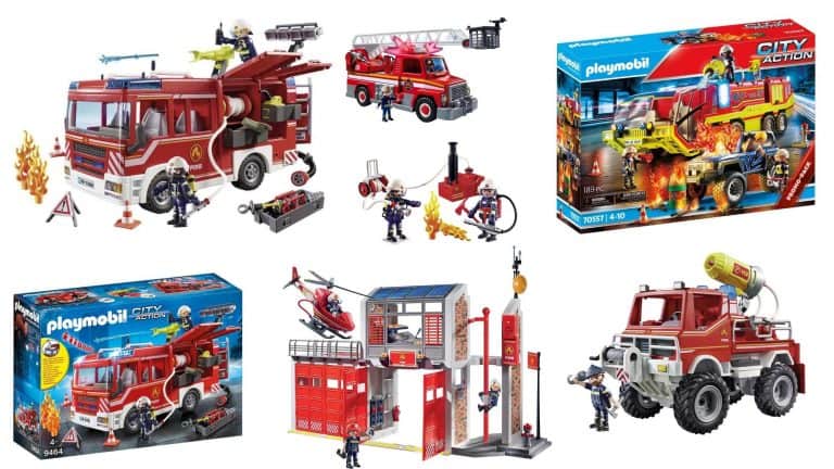 Playmobil-Feuerwehren