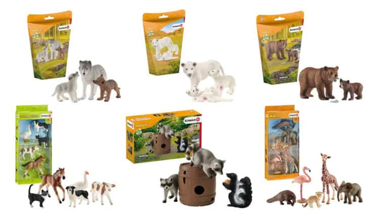 Schleich-Tiere